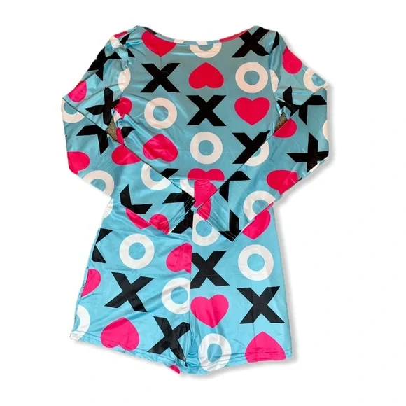 XO Pajamas Lounge Onesie - Picture 3 of 5